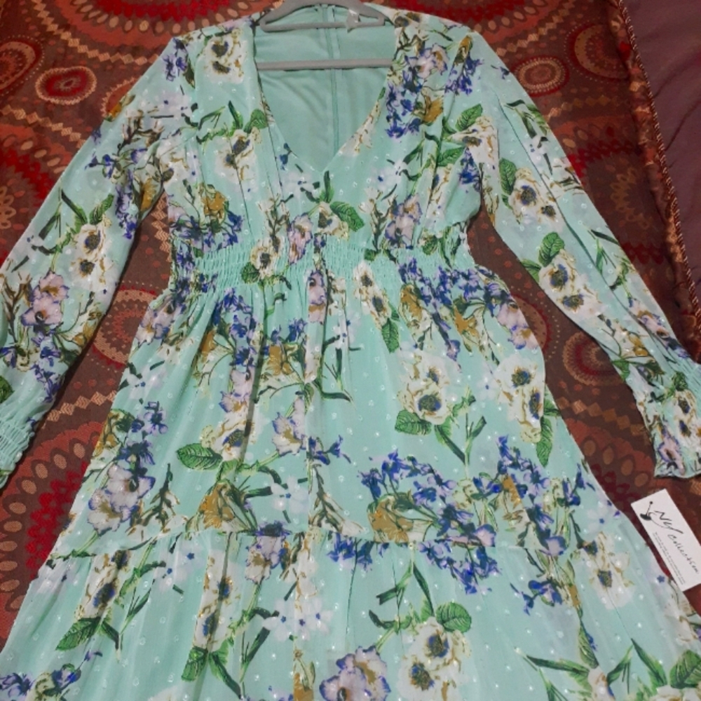 Brand New-Floral Summer Dress